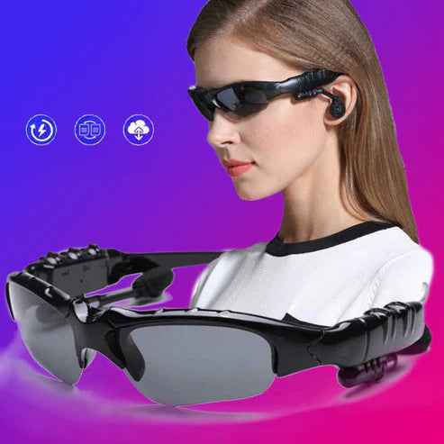 Smart Stereo Wireless/Bluetooth Sunglasse