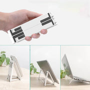 Heightening And Folding Three-in-one Multifunctional Computer Stand